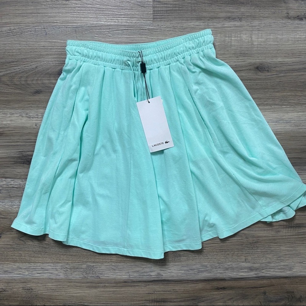 Lacoste Pleated Mini Cotton Skirt sz 34 - US 2